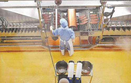 福州新区 员工生产鳗鱼深加工出口产品